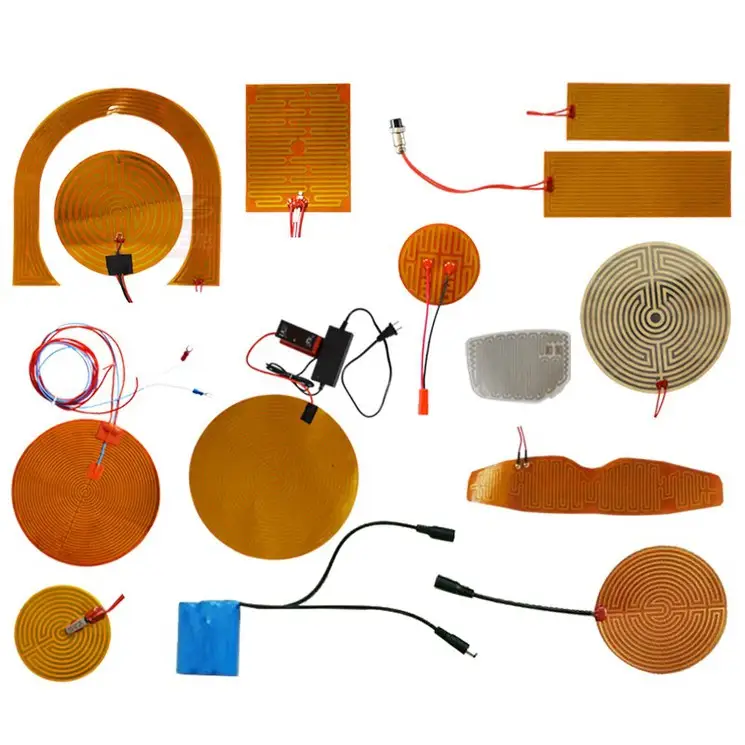 Polyamide Flexible Heater — kapton heater 2 1