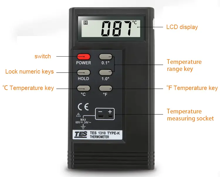 K Type Temperature Sensor Handheld Thermocouple — thermocouple thermometer.jpg 3