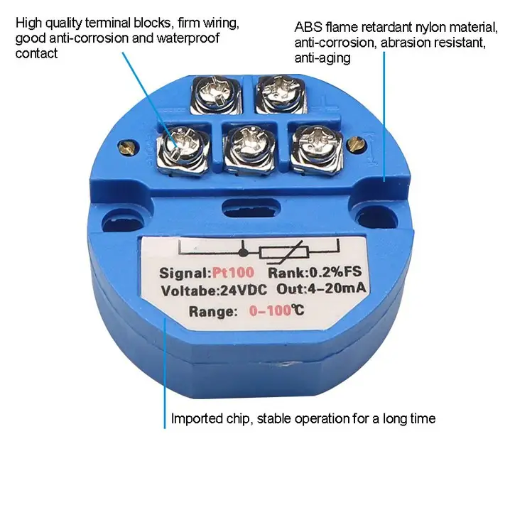 Pt100 Transmitter — temperature transmitter2 2