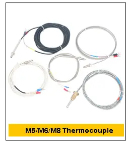 Thermometer Pt100 — Industrial Temperature Sensor Resistance Pt100 Thermocouple Double element 15