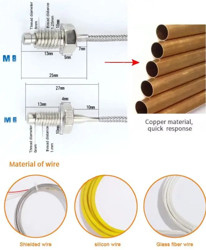 J Type Thermocouple Temperature — product detail 4
