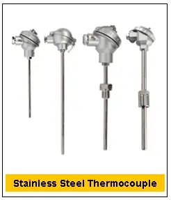 Thermometer Pt100 — Industrial Temperature Sensor Resistance Pt100 Thermocouple Double element 10