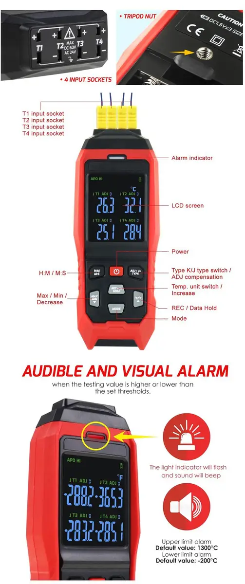 Thermocouple Data Logger — product detail 4