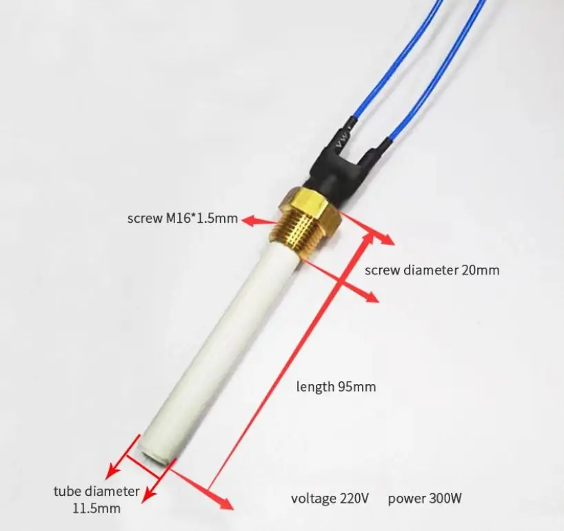 Wood Ceramic Pellet Stove Igniter — product detail 1