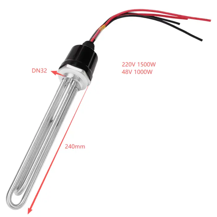 1000w Immersion Heater — dc heater 48v 3
