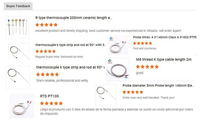 Thermocouple Temperature Sensor Pt1000 — product detail 8
