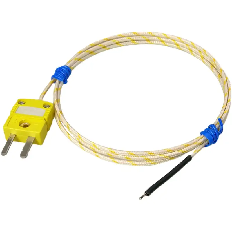 Type K Thermocouple Exposed — fast response ball shaped bead Dew point solder joint type k exposed thermocouple 4