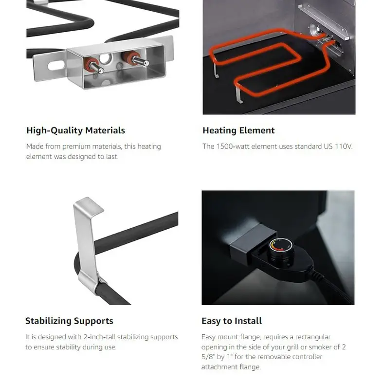Electric Smoker Heating Element — product detail 5
