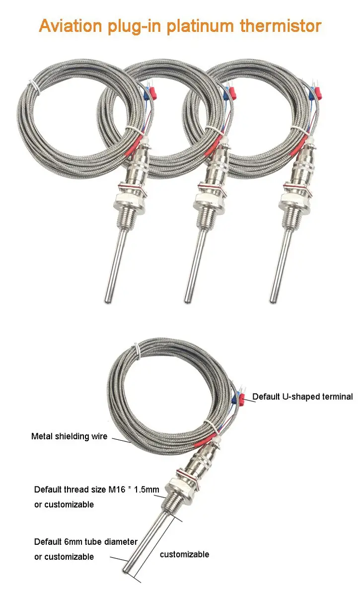 Pt100 Thermometer Sensor — product detail 1