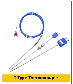 Thermometer Pt100 — Industrial Temperature Sensor Resistance Pt100 Thermocouple Double element 19