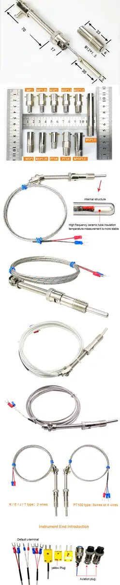 J Type Temperature Sensor — product detail 1