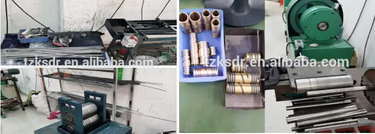 Custom Heating Element Coil — 220v industrial stainless steel air resistance spring electrical hot runner heater coil with thermocouple 7