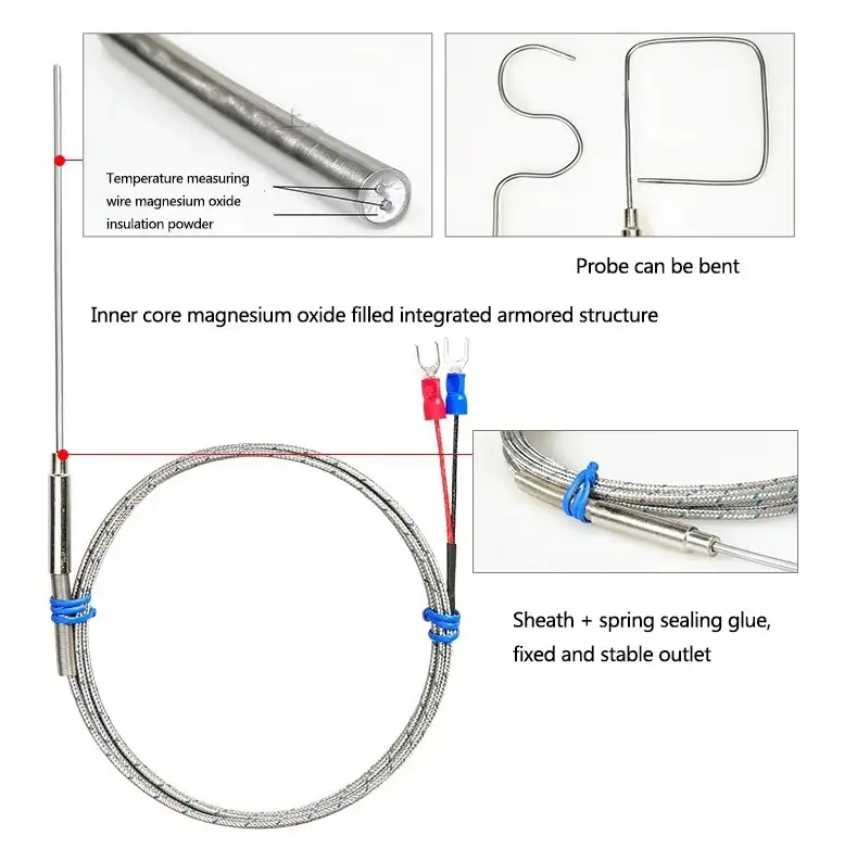 Technology K Type Temperature Sensor Thermocouple — product detail 3
