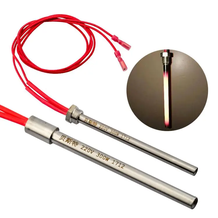 Pellet Ignitor Cartridge Heater — Electric Heating Rod igniter for pellet stove 1 3