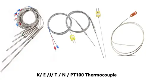 Yellow Mini K Type Thermocouple Connector Plug — Industrial 2 Pin Socket Connector Male Type k Mini Thermocouple Female Plug 10