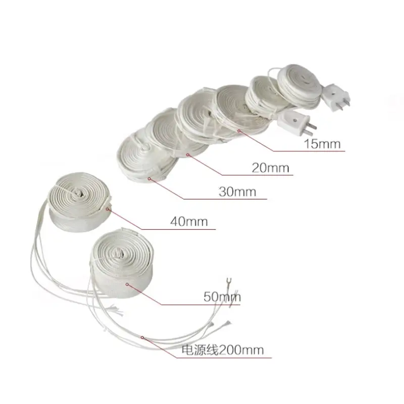 Glass Fiber Heating Cable — fiber glass heating tape 5 2