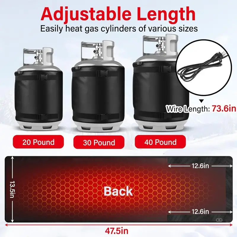 Heater Gas Cylinder — Propane Tank Heater 3 1