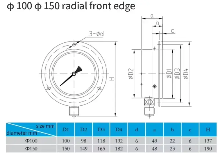 Pressure Guage — product detail 9