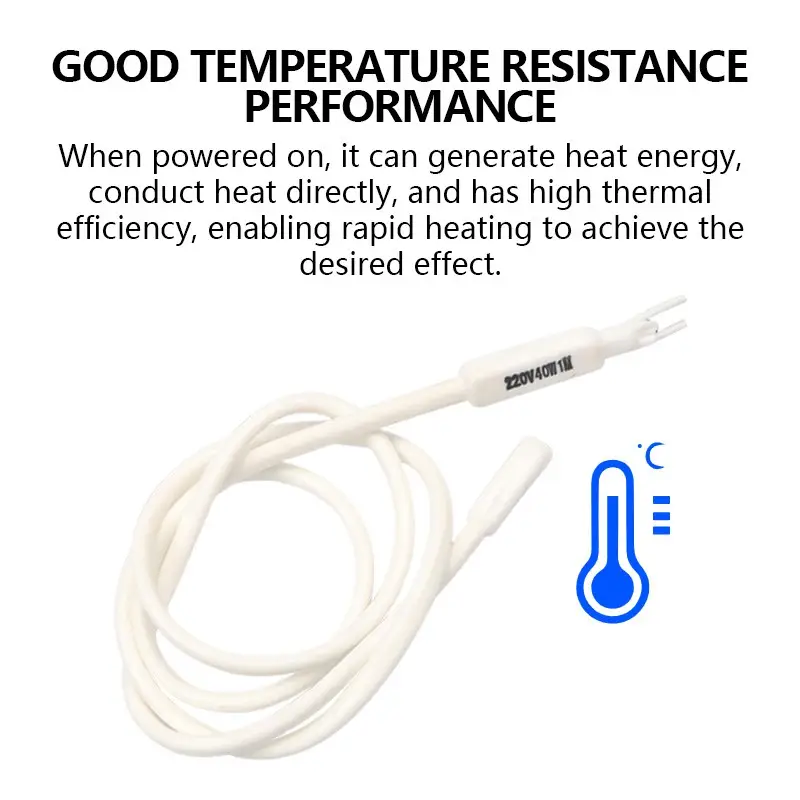 Flexible Silicon Heating Cable — silicon heating cable 6 2