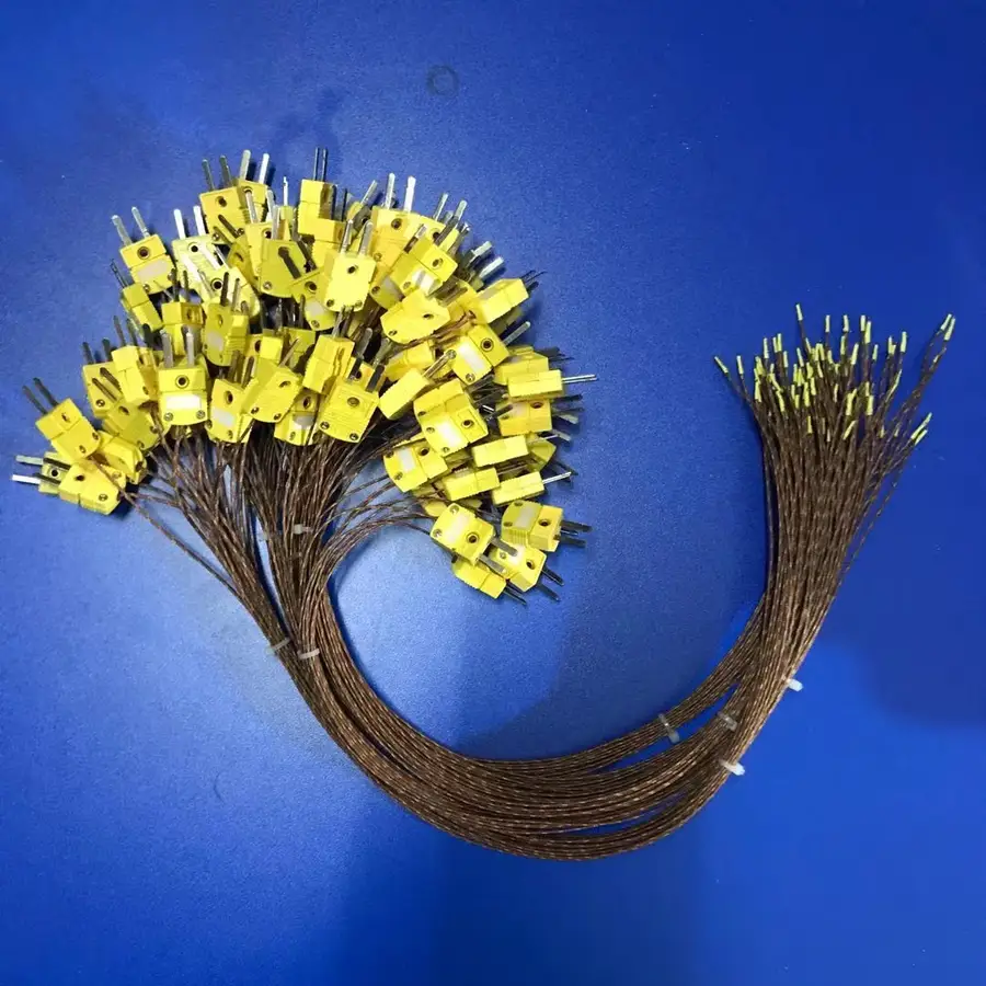 K-type Thermocouple Plug — industrial mi E T J K type male female plug temperature thermocouple connector 5
