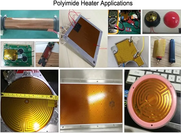 Flexible Heater Polyimide — 611uvWRDEnLACSL1200 10