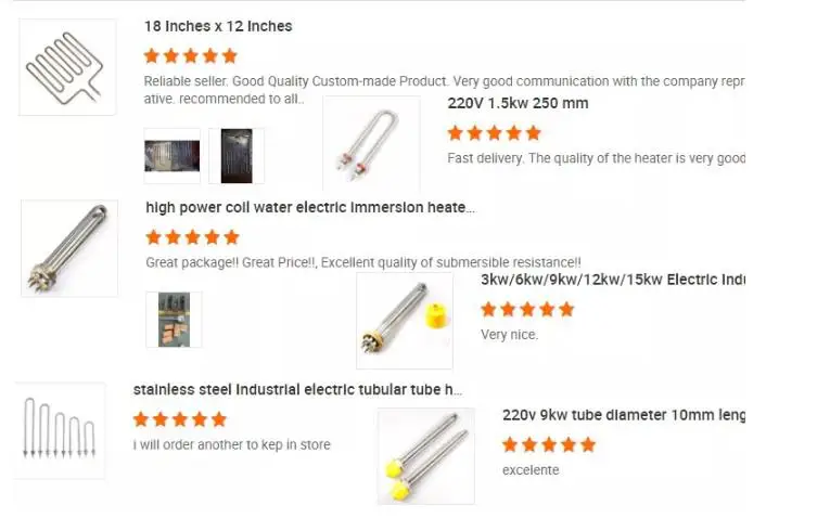 Immersion Water Heater Heating Element — product detail 8