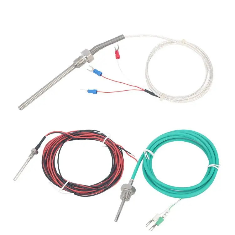 M6 Thread Pt100 Rtd Temperature Sensor — thermocouple 12 3