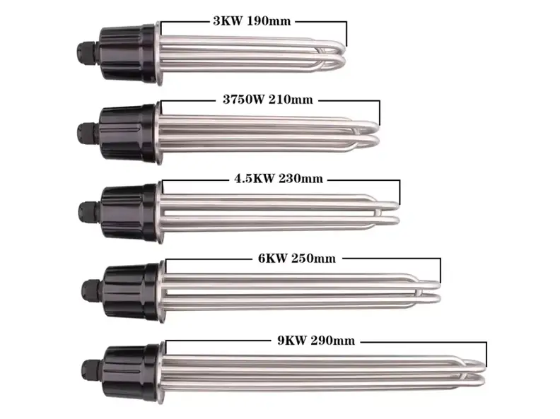 Brewing Heating Element — 3kw 4.5KW 6KW 9KW 220v 380v electric resistance tubular water Tri clamp immersion Heating Element for brewing 1