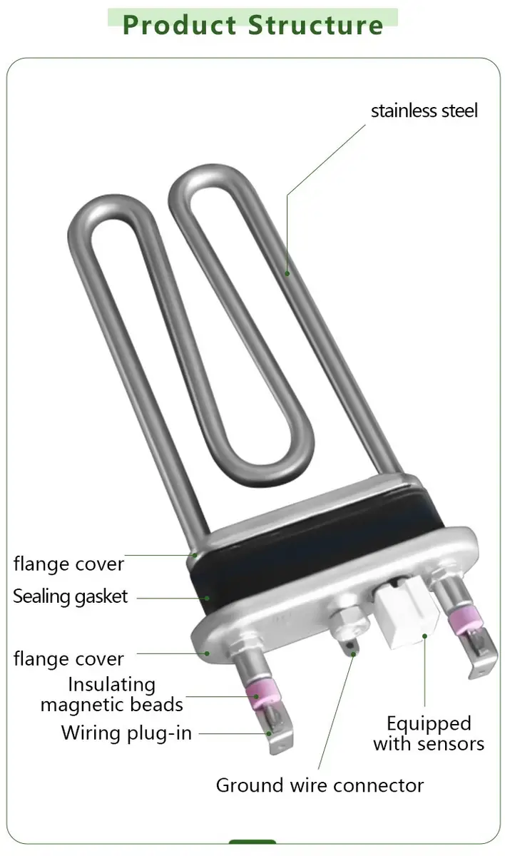 Washing Machine Electric Heating Element — product detail 3
