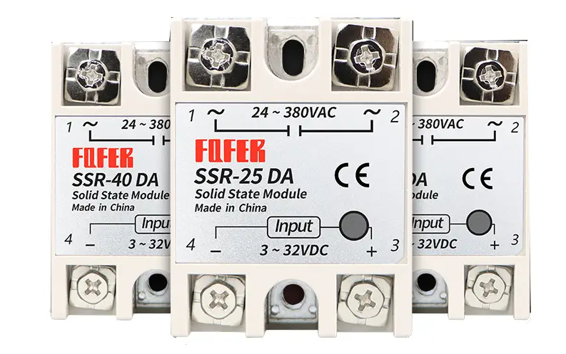 Dc To Dc Solid State Relay — Industrial 12V 24V 220V High Voltage 3 32VDC 10A 100A SSR Solid State Relay Dc to Dc 4