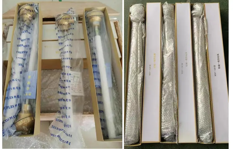 Type B Thermocouple — High Temperature Sensor R S B Platinum Rhodium Type Ceramic Probe Thermocouple 4