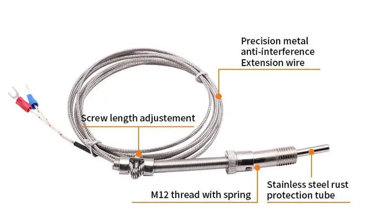 High Temperature Senso J Type Bayonet Thermocouple — product detail 3