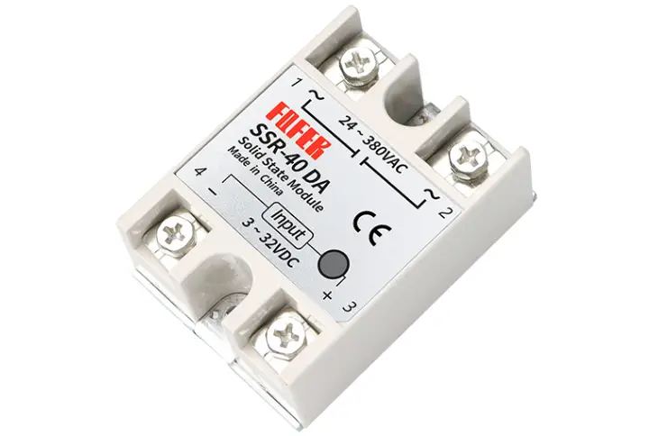 Dc To Dc Solid State Relay — Industrial 12V 24V 220V High Voltage 3 32VDC 10A 100A SSR Solid State Relay Dc to Dc 7