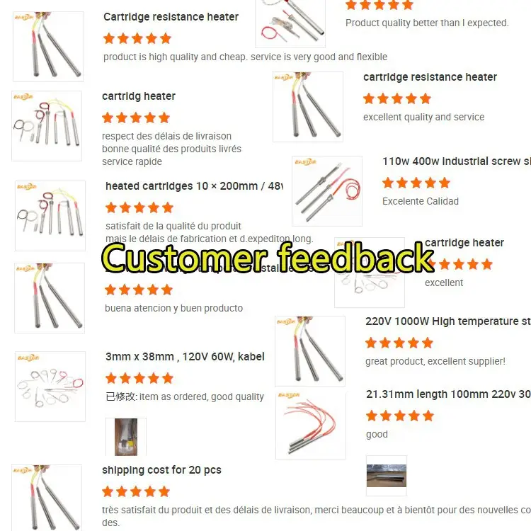 Pellet Ignitor Cartridge Heater — Customer feedback 13