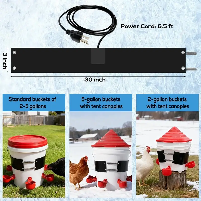 Chicken Heating Water Pad — Chicken Water Heater 6 6