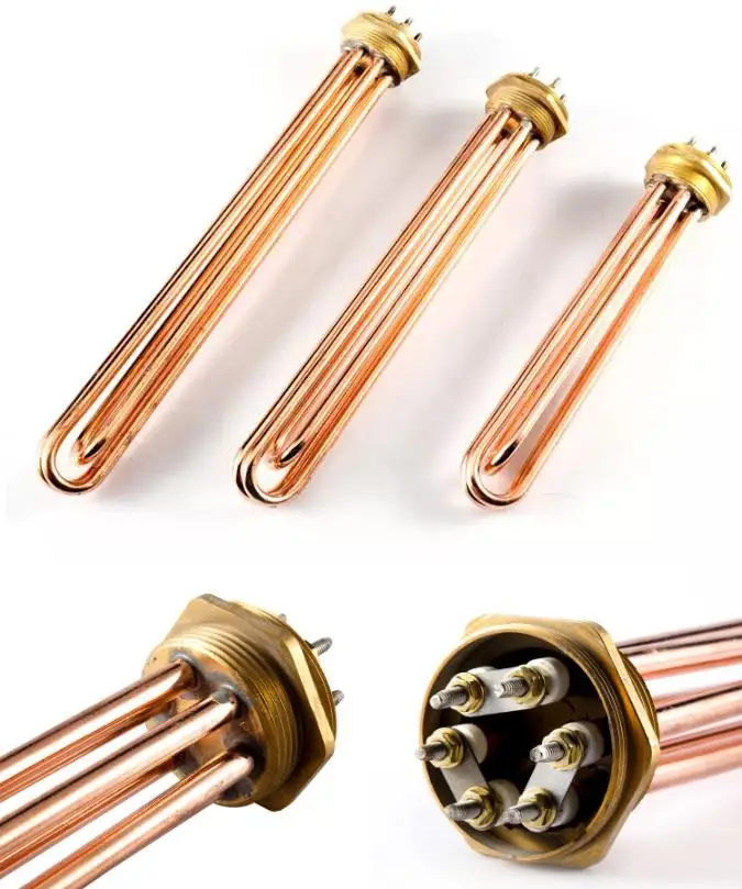 Water Immersion Copper Tubular Heater — product detail 3