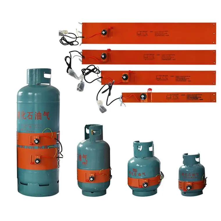 Flexible Heating Element — gas cylinder heater 10