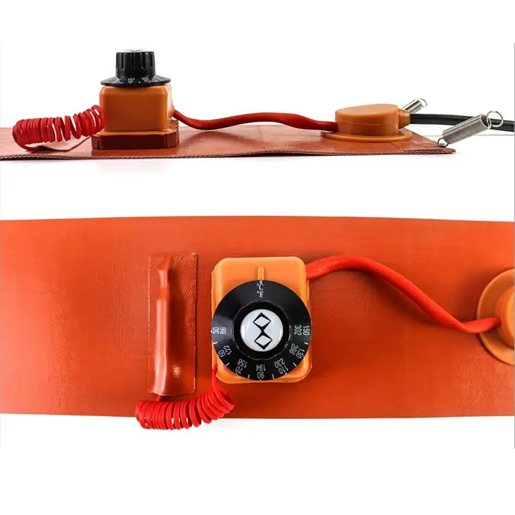 2000w Silicone Heater — industrial 220v 3000w flexible 55 gallon 200 liter oil drum heater band silicone belt heater 3