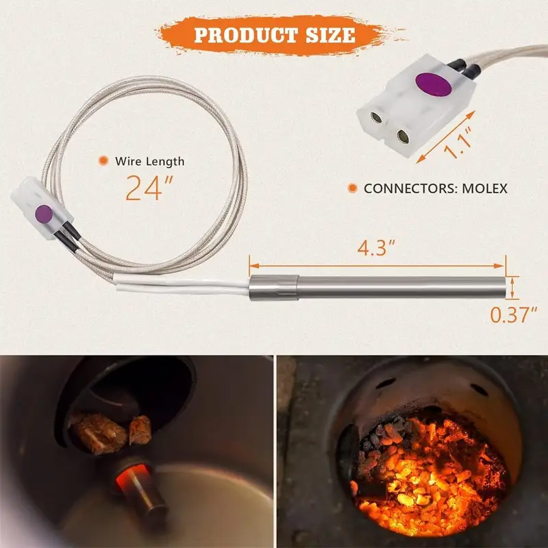 Pellet Ignitor Cartridge Heater — pellet igniter 3 9