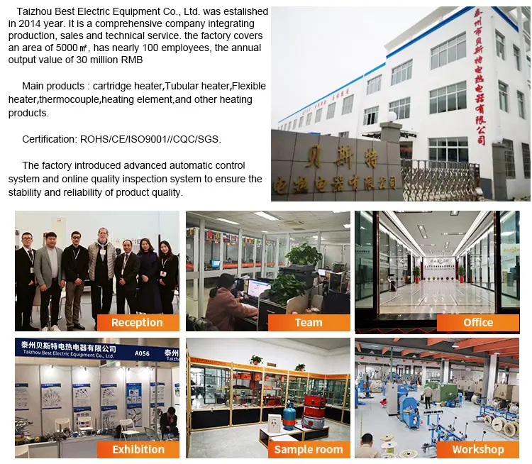 Heater Element — 12v 220v 200w high density high temperature electric heating element cartridge heater 9