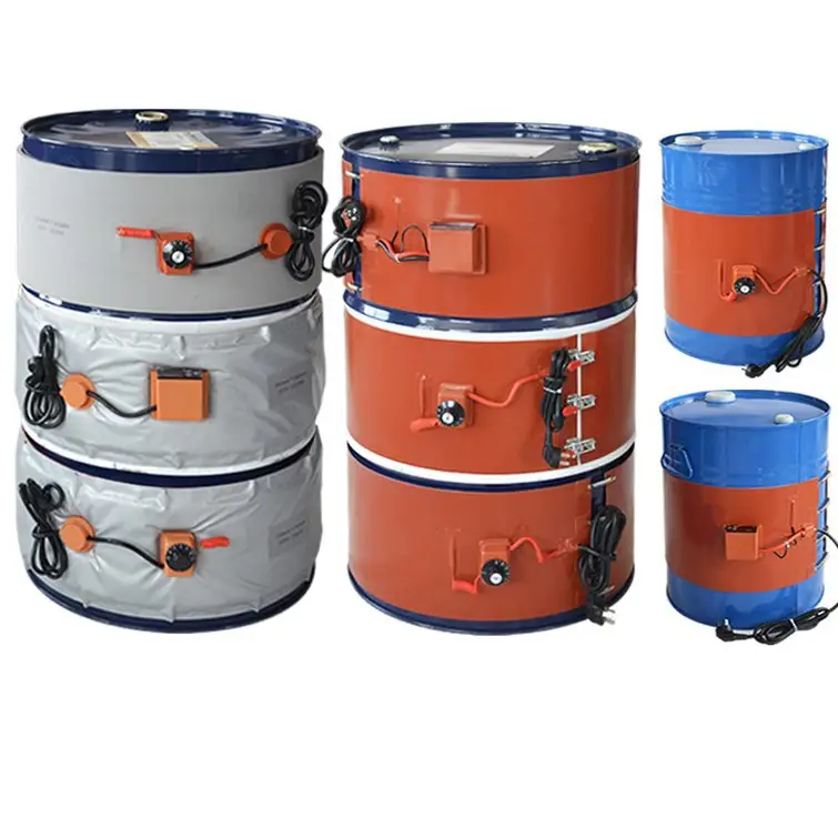 200l Silicone Drum Heater — drum heater blanket 4 1