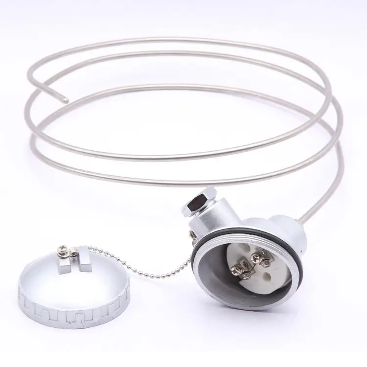 PT100 E K Type Thermocouple — armored thermocouple 1 8