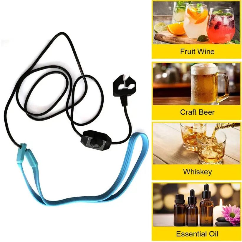 Fermentation Heating Belt — 220v Electric Silicone Brew Belt Fermentation Heating Belt for Fermenting Brewing Wine Kombucha 5