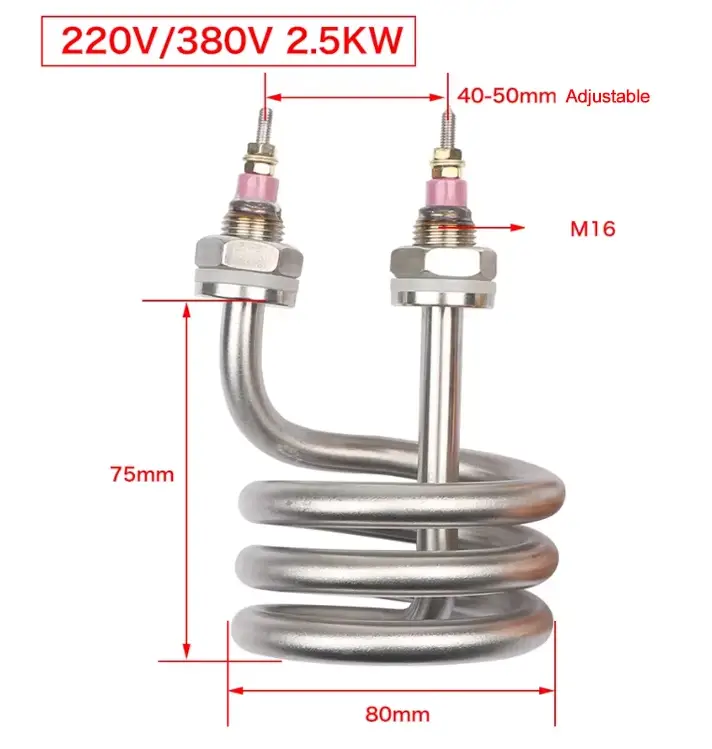 Heating Pipe Copper Spiral — product detail 3