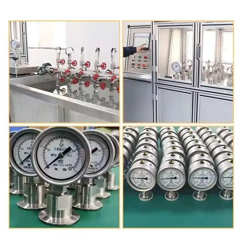 Diaphragm Pressure Gauge — Pressure Gauge 4 5