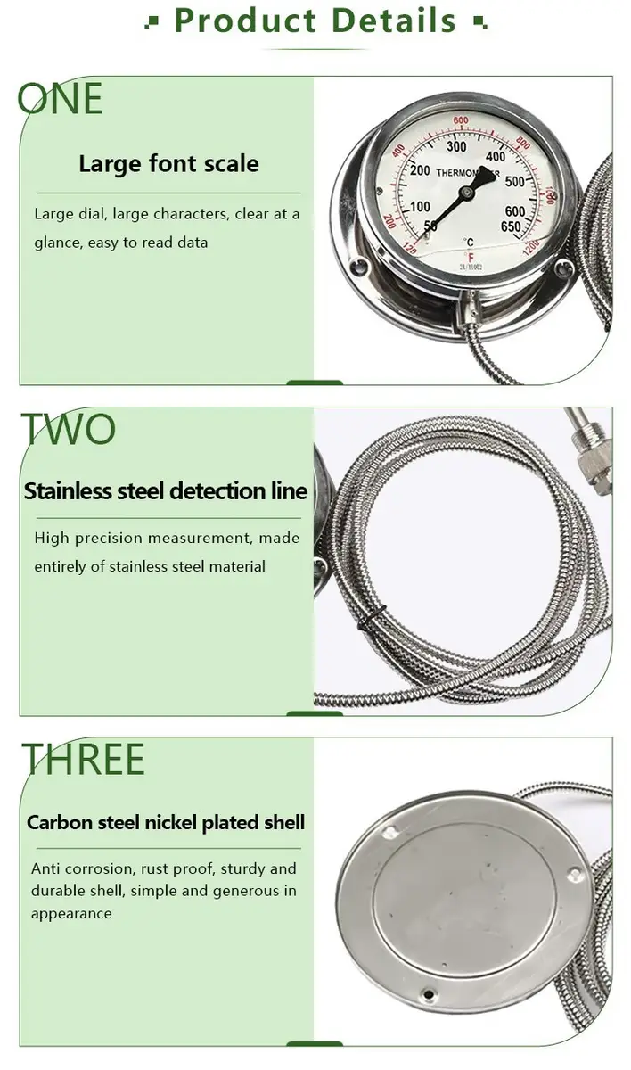 Oven Capillary Thermometer — product detail 4