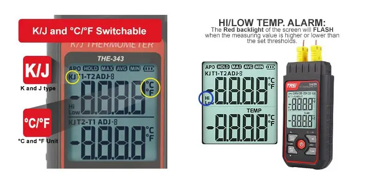 Digital Thermocouple Thermometer — k thermocouple thermometer 4 2