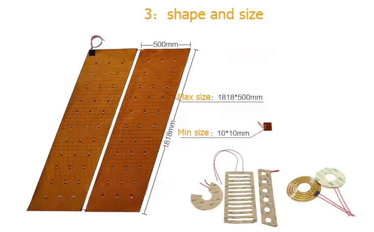 Flexible Heater Polyimide — product detail 5