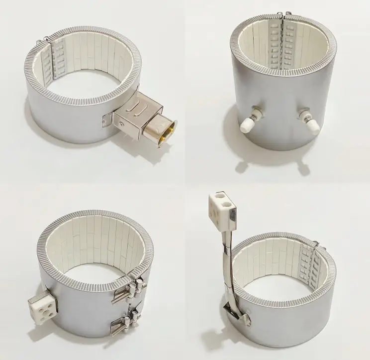 Ceramic Circle Ring Heater Element — wholesale price 220v 500w industrial extruder band insulator ceramic heating elements for injection molding machine 5