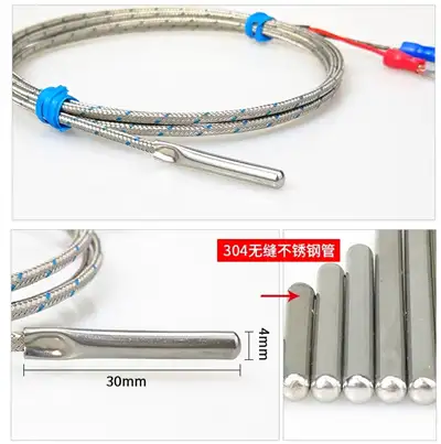Cheap Price 2 Wire 3 Wire Rtd Thermocouple Temperature Pt100 Sensor — gallery image 4